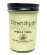 Serendipity Candles Mason Jar Amber & Vanilla