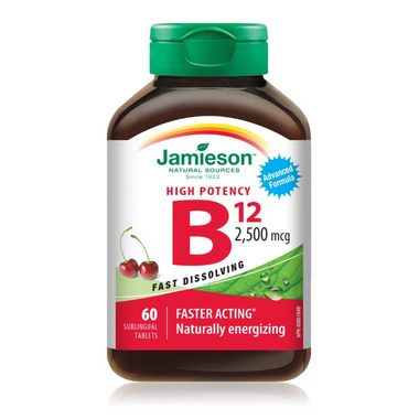 Buy Jamieson Vitamin B12 2,500mcg Fast Dissolving at Well.ca | Free ...