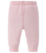 Pantalon confortable en soie et bambou Earth Baby Outfitters - Cœur rose