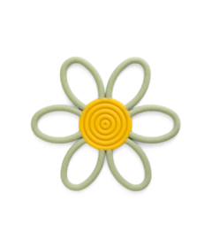 Baby Bliss Flower Teether Pistachio