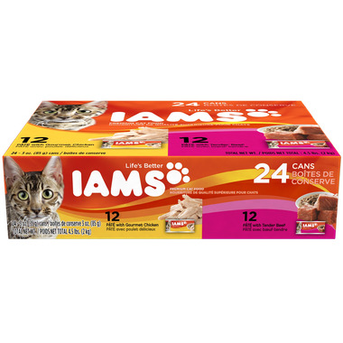 Iams Cat Food Cans Pate Variety Pack Iams Cat Food Cans Pate Variety Pack
