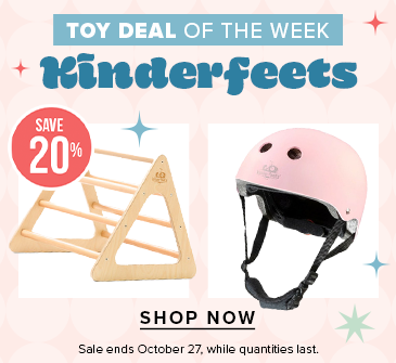 Toy deal of the week: save 20% on Kinderfeets