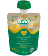 Baby Gourmet Mango Avocado and Oats Organic Baby Food