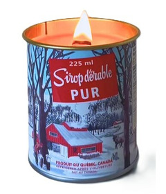 Seracon Mini Maple Syrup Candle with Wood Wick