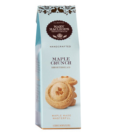 Mary Macleod's Shortbread Blue Peaked Box Maple Crunch 