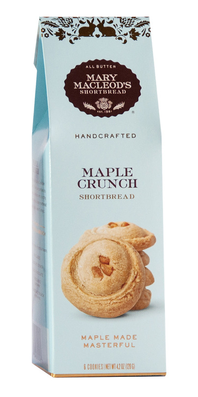 Achetez le Shortbread Blue Peaked Box Maple Crunch de Mary Macleod sur ...
