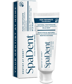 Spa Dent Pure Toothpaste 85% Organic Wild Mint