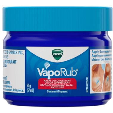 Vicks baby hot sale rub wells