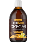 AquaOmega Standard Oméga-3 Huile de Poisson Citron