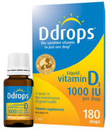 Ddrops Liquid Vitamin D3 1000 IU