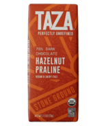 Taza Chocolate 70% Dark Hazelnut Praline