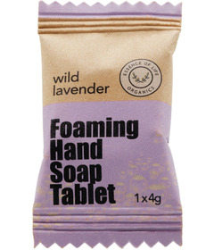 Essence of Life Organics Hand Soap Tablet Wild Lavender