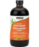 Chlorophylle liquide à la menthe poivrée de NOW Foods