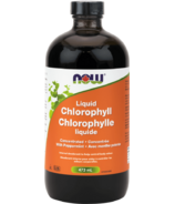 Chlorophylle liquide à la menthe poivrée de NOW Foods