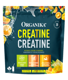 Organika Micronized Creatine Monohydrate Natural Fruit Punch
