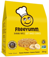 FreeYumm Banana Maple Cookies