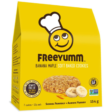 FreeYumm Banana Maple Cookies FreeYumm Banana Maple Cookies
