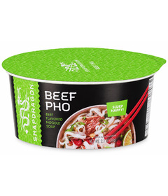 Snapdragon Beef Pho Rice Noodle Soup Bowl