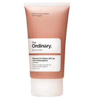 The Ordinary - Filtres UV minéraux FPS 30 avec antioxydants