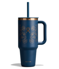 Hydro Flask Travel Tumbler Western Dark Blue