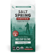 Salt Spring Coffee Medium Dark Roast Holiday Blend