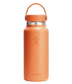 Hydro Flask Wide Mouth with Flex Cap Nectar Orange
