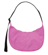 BAGGU Medium Nylon Crescent Bag Extra Pink
