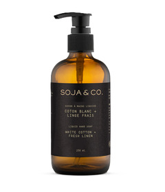 SOJA&CO. Liquid Hand Soap White Cotton + Fresh Linen