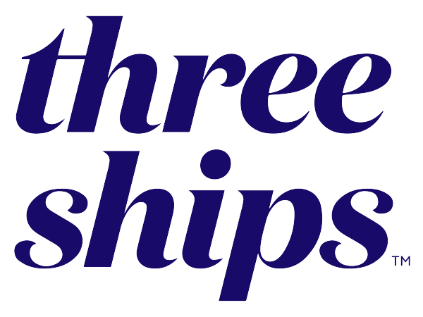 Three Ships brand logo