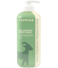 Caprina Body Wash With Fresh Goat Milk Fragrance-Free