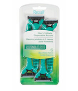 Rexall Men's 3 Blade Disposable Razors