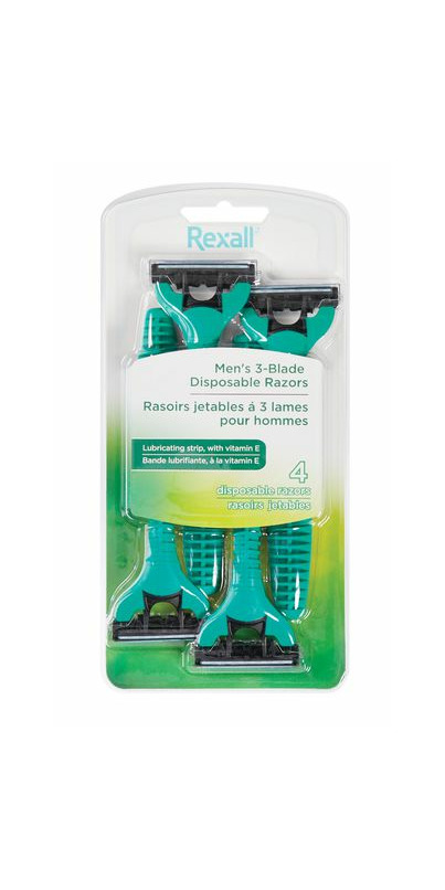 Rexall5 Blade Razor Buy Rexall Men's 3 Blade Disposable Razors at Well.ca | Free Shipping ...
