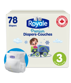 Royale Baby Diapers Club Box Size 3