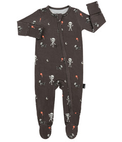 Belan.J Footed Zipper Sleeper Skullies