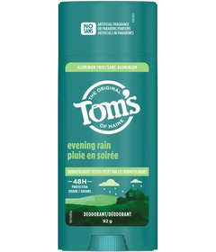 Tom's of Maine Natural Deodorant for Men & Women Evening Rain