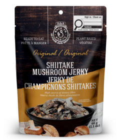 DJ & A Shiitake Mushroom Jerky Original