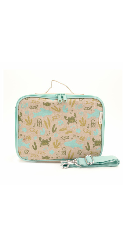 Herschel Supply Co. Counting Cretures Print Pop Quiz Lunch Box