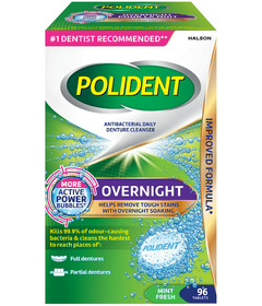 Polident Overnight Cleanser