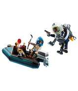 Playmobil Police Jet Pack avec bateau