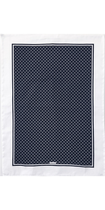 Buy Ten & Co. Tea Towel Scallop Black at Well.ca | Free Shipping $49 ...