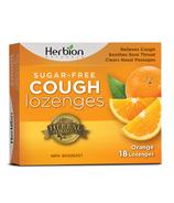 Herbion Sugar Free Cough Lozenges Orange