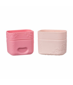 b.box Silicone Snack Cups Berry