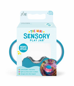Glo Pals Mini Sensory Play Jar Blue Lagoon