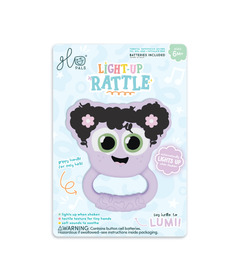 Glo Pals Light Up Rattle Lumi Purple