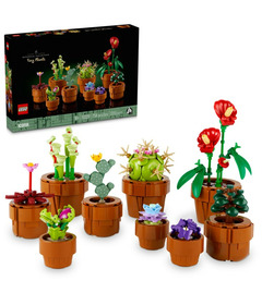 LEGO Icons Tiny Plants Build and Display Set for Adults 