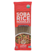 Lotus Foods Sarrasin biologique & Nouilles de riz brun Soba