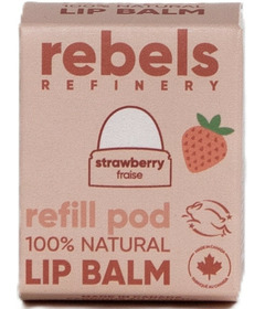 Rebels Refinery Lip Balm Refill Pod Strawberry