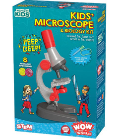 Thames & Kosmos Wow in the World Kids Microscope & Biology Kit