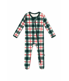 Kyte BABY Zippered Footie Plaid