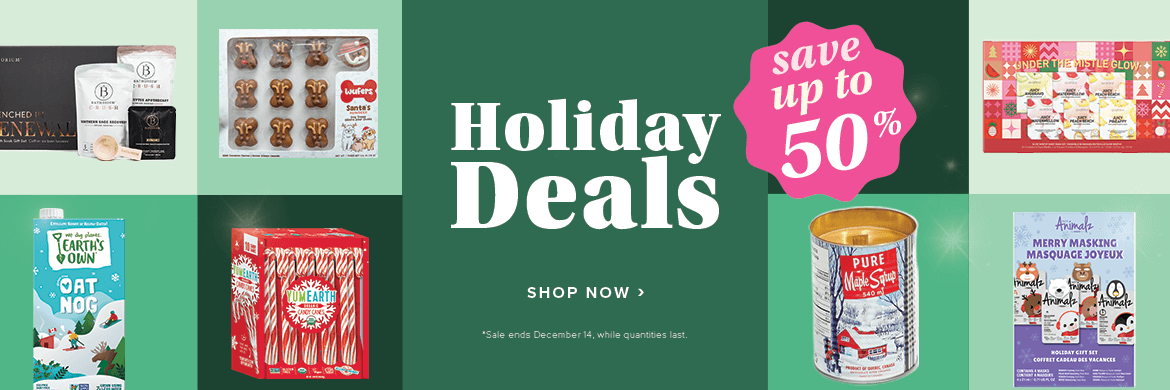 Save up to 50% on Holiday Deals